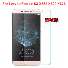 2PCS For Letv LeEco Le S3 X552 X622 X626 Tempered Glass Screen Protector Guard Film For Letv LeEco Le 2 Pro X620 X621 Glass Film 2024 - buy cheap