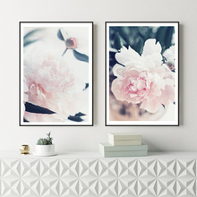 Nordic Style Wall Art Canvas Posters And Prints Pink Flower Painting Scandinavian Decoration Picture Living Room Decor For Home 2024 - buy cheap