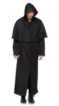 Disfraz de Halloween para hombre adulto, Túnica de hechicero, capa de sacerdote, bruja, disfraz 2024 - compra barato