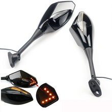 Мотоциклетные боковые зеркала Mooreaxe со светодиодной подсветкой и указателем поворота, аксессуары для CBR600RR CBR1000RR CBR250R CBR500R CBR300R 2024 - купить недорого
