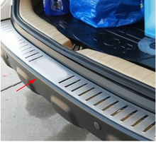 Stainless steel rear bumper protection window sill outside trunks decorative plate pedal suitable CRV CR-v 2007-2011 With logo 2024 - buy cheap