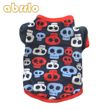 Abrrlo Pet Dog Vest Shirt Cotton CartoonPattern Printed New Summer Cute Pets Puppy Dogs Clothes Vests Products XS-L Size 2024 - buy cheap