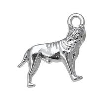 my shape 30pcs sharpei dog charms for jewelry making 2024 - buy cheap