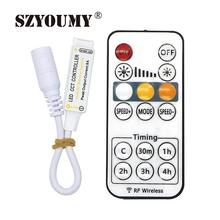 SZYOUMY Mini 16 keys Led CCT Remote Controller DC5-24V 16key RF Wireless Timing Adjust Controller with 4pin female DC 2024 - buy cheap