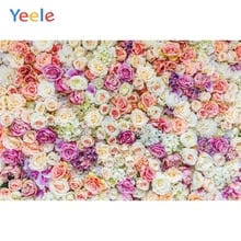 Yeele Wedding Flower Photography Backdrops Children Birthday Party Custom Photocall Baby Shower Background For Photo Studio 2024 - buy cheap