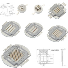 Chips LED IR de alta potencia, 730Nm, 850Nm, 940Nm, 3 W, 5 W, 10 W, 20 W, 30 W, 50 W, 100 W, diodo emisor COB, matriz integrada Licht Perlen 2024 - compra barato