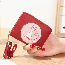 Carteira de couro da mulher pequena marca de luxo mini bolsas femininas curto moeda zíper bolsa cartão crédito moda 251