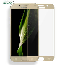 9h 2.5d cobertura completa protetor de tela de vidro temperado para samsung galaxy a5 2017 duos a520 a520f 5.2 "filme de vidro 2024 - compre barato