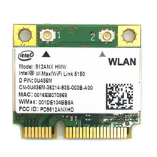 Для WiMax/Wifi Link Intel 5150 512ANX 2,4/5,0 ГГц 300 Мбит/с WiFi WiMax Мини карта PCI-E полуразмера 2024 - купить недорого