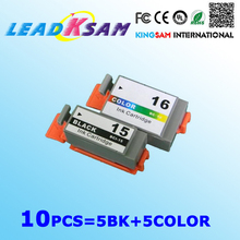 wholesale for 10pcs BCI15 BCI16 compatible ink cartridge for BCI-15 BCI-16 BJC-i70/i80/ip90/ip90v BCI15BK BCI16 COLOR 2024 - buy cheap