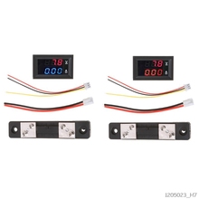 DC 0-100V/50A Red Blue Digital Voltmeter Ammeter LED Dual Display Voltage Current Indicator Monitor Detector 2024 - buy cheap