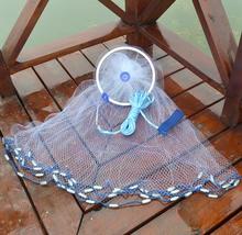 2019 deep hole cast net Hot Sale  American Style old salt cast nets  Small Mesh Fishing Net with Rings 2024 - buy cheap