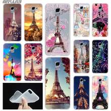 France Paris Eiffel tower case Cover TPU Coque For Samsung Galaxy J6 J8 J3 J5 J7 J4 J2 J1 Plus 2018 2016 2017 EU Prime Ace 2024 - buy cheap