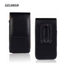 SZLHRSD Belt Clip PU Leather Waist Holder Flip Pouch Case for Irbis SP551 Oukitel U22 Leagoo S8 pro Ulefone T1 HomTom HT30 Pro 2024 - buy cheap