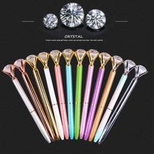 Jonvon Satone 20 Pcs Large Crystal Pen Diamond Ballpoint Pens Metal Pen Student Gift Diamond Ball Stationery Gifts Stylo Rigolo 2024 - buy cheap