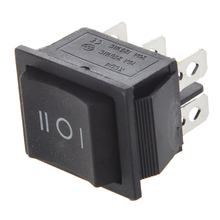6-Terminals 3 Position ON/OFF/ON DPDT Boat Rocker Switch Double Pole Double Throw 16A 250VAC 20A 125VAC 2022 - buy cheap