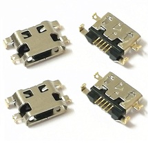 100 unids/lote nuevo Micro USB de carga de conector de cargador para Alcatel Touch POP S7 OT7045 7045Y 7045 Puerto macho 2024 - compra barato