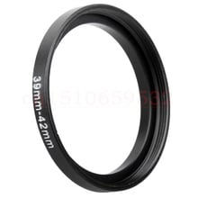 Camera 1pcs 39mm-42mm 39-42mm 39 to 42Step up Filter Ring Stepping Adapter Adaptor Black 2024 - buy cheap