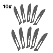 Free Shipping 10 Pcs One lot 10# Multi-function Mobile Phone Laptop PCB Repair Craft   Knife Replacement Engraving Knife Tool 2024 - buy cheap