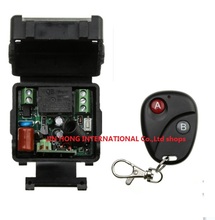 Sistema de controle remoto sem fio ac220v 1ch 1channe rf 2016, transmissor + 1 receptor, 315/433 mhz