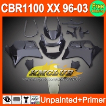 Bodys Unpainted+Primer Fairing For HONDA CBR1100XX 96-03 CBR 1100XX 1100 CBR1100 XX 1996 1997 1998 2001 2002 2003 Fairings 2024 - buy cheap