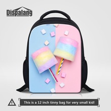 Mochila de estampa de doce para meninas, mini mochila de escola pequena para estudantes, crianças, jardim de infância diário 2024 - compre barato