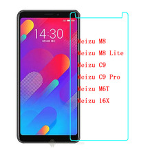 Película de vidro temperado 0.3mm para meizu m6t meilan 6t 5.7 "protetor de tela película de proteção para meizu m8 lite c9 pro 16x 2024 - compre barato