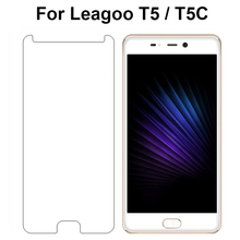 Película de vidro temperado para leagoo t5c/t5, 5.5 "proteção à prova de explosão, capa protetora para smartphone leagoo t5c 2024 - compre barato