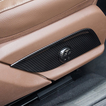 Автомобильная накладка на сиденье из углеродного волокна для Mercedes Benz GLC/CLS/E/C Class W205 W212 W213 2024 - купить недорого