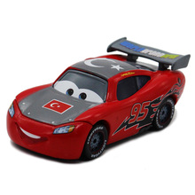 Disney Pixar Cars 2 no.95 Lightning Mcqueen, турецкая модель, металлическая литая под давлением игрушка, модель автомобиля для детей, 1:55, брендовые игрушки, Новинка 2024 - купить недорого