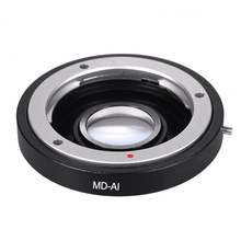 MD-AI Camera Lens Adapter Ring Mount with Corrective Lens for Minolta MD MC Mount Lens to Fit for Nikon AI F Mount 2024 - buy cheap