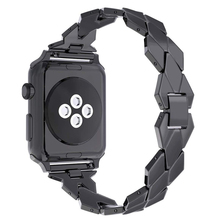 Ремешок для Apple Watch series 4 5 6 SE 42 мм 44 мм металлический ремешок для iwatch 1/2/3 38 мм 40 мм женский модный металлический браслет для часов 2024 - купить недорого