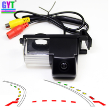 Dinâmica Trajetória Tracks car Rear View Invertendo estacionamento Camera para Nissan Versa Tiida 350Z 370Z Folha Cubo GT-R GTR Sentra 2024 - compre barato