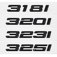 For BMW 3 7 Series 318i 320i 323i 325i 730i 740i 745i X1 X4 X6 M3 M5 E46 F10 Car Styling Rear Sticker Number Trunk Emblem Decal 2024 - buy cheap