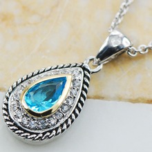 Crystal Zircon  925 Sterling Silver Fashion Jewelry Pendant TE624 2024 - buy cheap