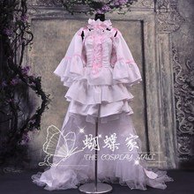 Новинка Чобиты, Чии's косплей костюм платье розовый с белым от Chobittsu Chobits Косплей женское платье для вечеринки 2024 - купить недорого