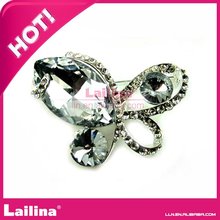 Retro big arcylic butterfly brooch crystal rhinestone brooch pin for garment decoration 2024 - buy cheap