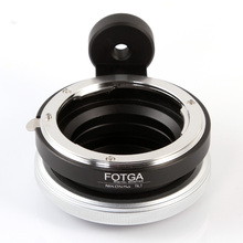 Кольцо FOTGA Наклонный адаптер для Nikon к объективу Olympus Panasonic Micro 4/3 M4/3 2024 - купить недорого