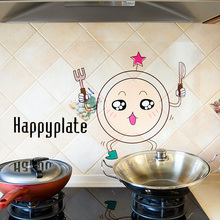 89*60CM Cute Cartoon Kitchen Stickers Waterproof And Proof Oil Sticker DIY Wall Art Decal Decoration Wallpapers Home Decor 2024 - buy cheap