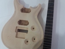 Unfinished Guitar 7 string Neck and body 24 Fret rosewood Fretboard 2024 - buy cheap