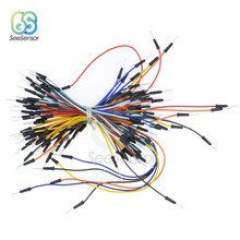 65pcs/lot Flexible Breadboard Jumper Cables Wire Breadboard Wires for arduino DIY Kit 2024 - buy cheap