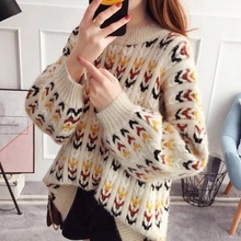 Winter woman sweater knitting pullovers female Korean style sweaters fashion 2018 women pull femme jumpers ladies DD1774 2024 - buy cheap