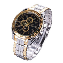 FANALA Men Watches Relogio Masculino Luxury Brand Quartz Watch Full Stainless Steel Analog Display Casual Watch Men Wristwatch 2024 - buy cheap