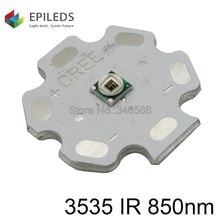 5 шт. 3 Вт 3535 Epi led s инфракрасный ИК нм высокомощный светодиодный излучатель Powe диод на 8 мм/12 мм/14 мм/16 мм/20 мм Star PCB 2024 - купить недорого