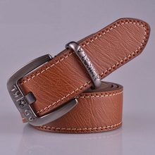 KWD-cinturón Vintage de cuero genuino para hombre, marca de diseñador de lujo, de alta calidad, con hebilla, informal, Kemer Riem, 2019 2024 - compra barato