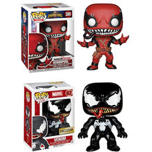 FUNKO POP фигурка Marvel игрушка Venompool Death Venom Дэдпул ПВХ фигурка Коллекционная модель игрушки для детей подарок на день рождения 2024 - купить недорого