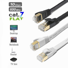 Cat7 Cable Ethernet Connector Network Cables rj45 female to female Patch Cord for Laptop Router RJ45 flat cabo cat7 netwerkkabel 2024 - buy cheap