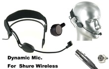 High Qulity Black DYNAMIC Headset Head Microphone For Shure PGX ULX SLX UT ... ... Wireless 2024 - buy cheap