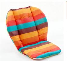 Almofada para carrinho de bebê, cadeira reclinável, colorido arco-íris, macia, grossa, com almofada, 2016 2024 - compre barato