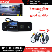 FUWAYDA-espejo retrovisor inalámbrico para coche SONY CCD, imagen + cámara de línea de guía para Hyundai Tucson Accent Elantra Terracan Sonata 2024 - compra barato
